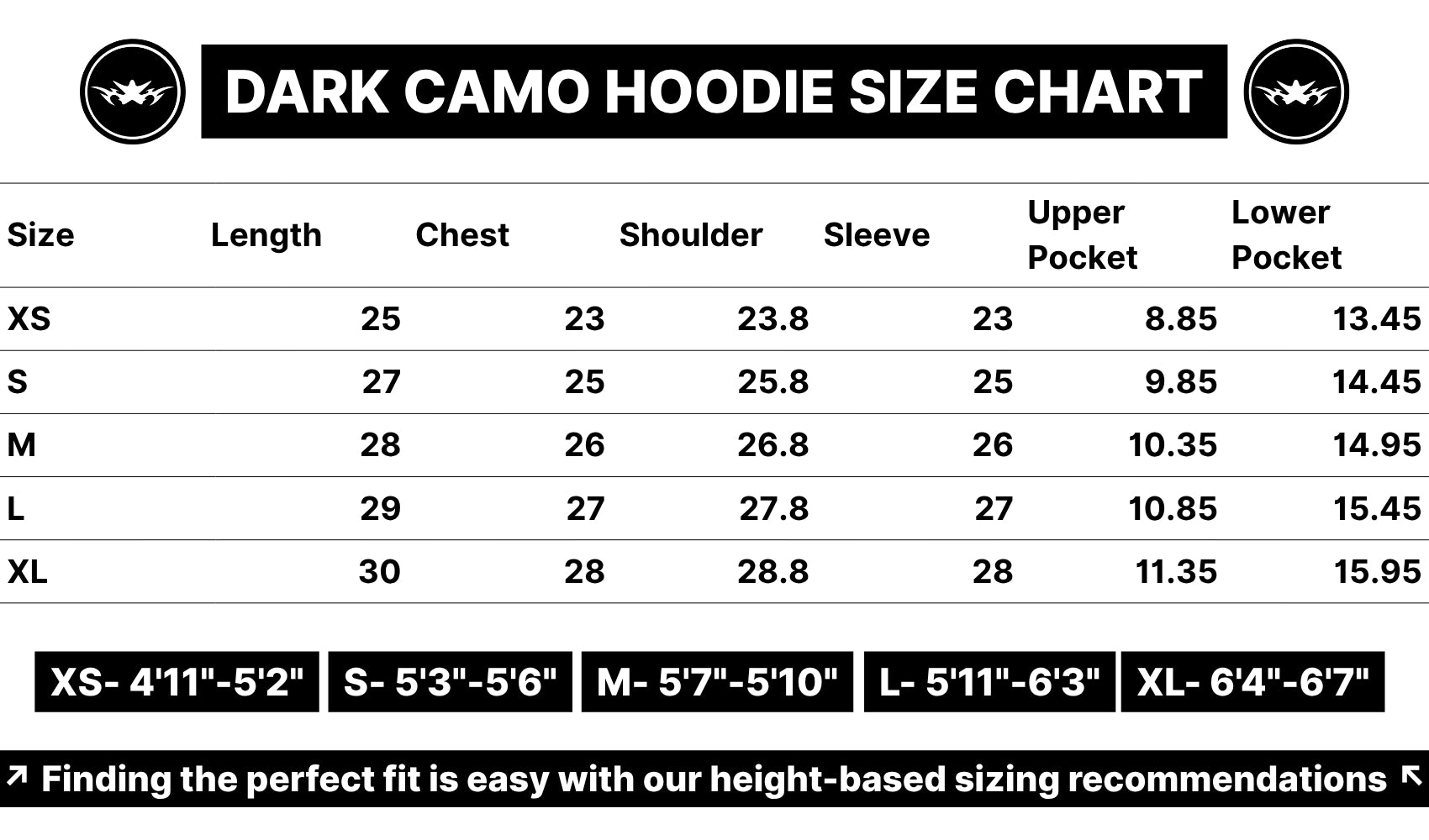 Dark camo hoodie